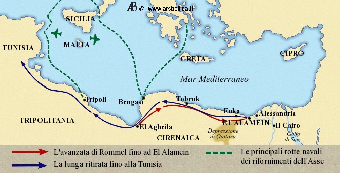 L'avanzata di Rommel