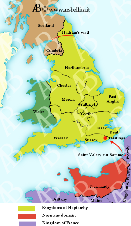 L'Inghilterra e la Francia prima della conquista