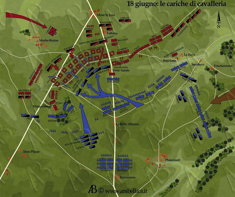 Le cariche di cavalleria, 18 Giugno